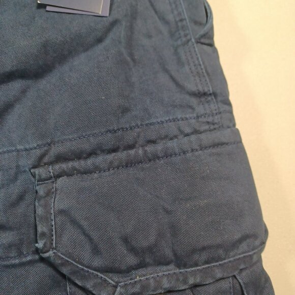 POLO Ralph Lauren mens solid navy flap chino cargo shorts 54B BIG NWT - Picture 3 of 9